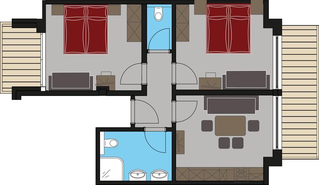 Appartements Almnest Schladming Kültér fotó